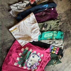 Colorful Graphic T-Shirts Bundle